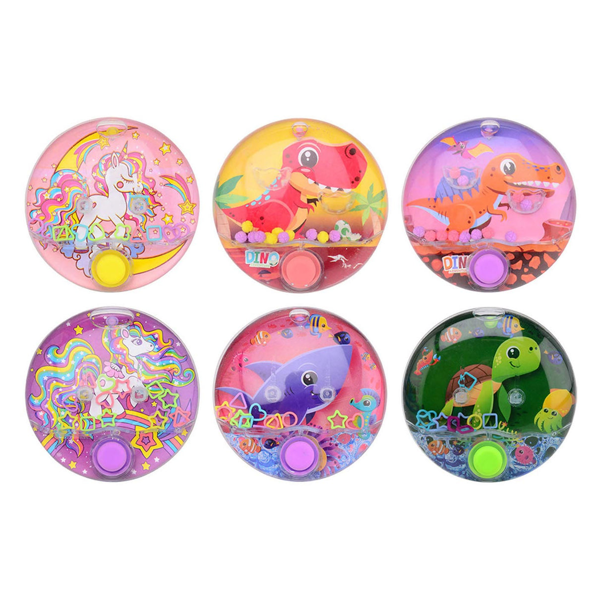 Johntoy Water Game Around Animals, 12 sztuk na wystawie