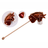 Johntoy plush hobby horse with sound