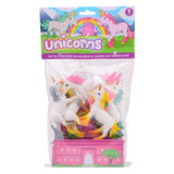 Johtoy Unicorn Play Figures, 5st.