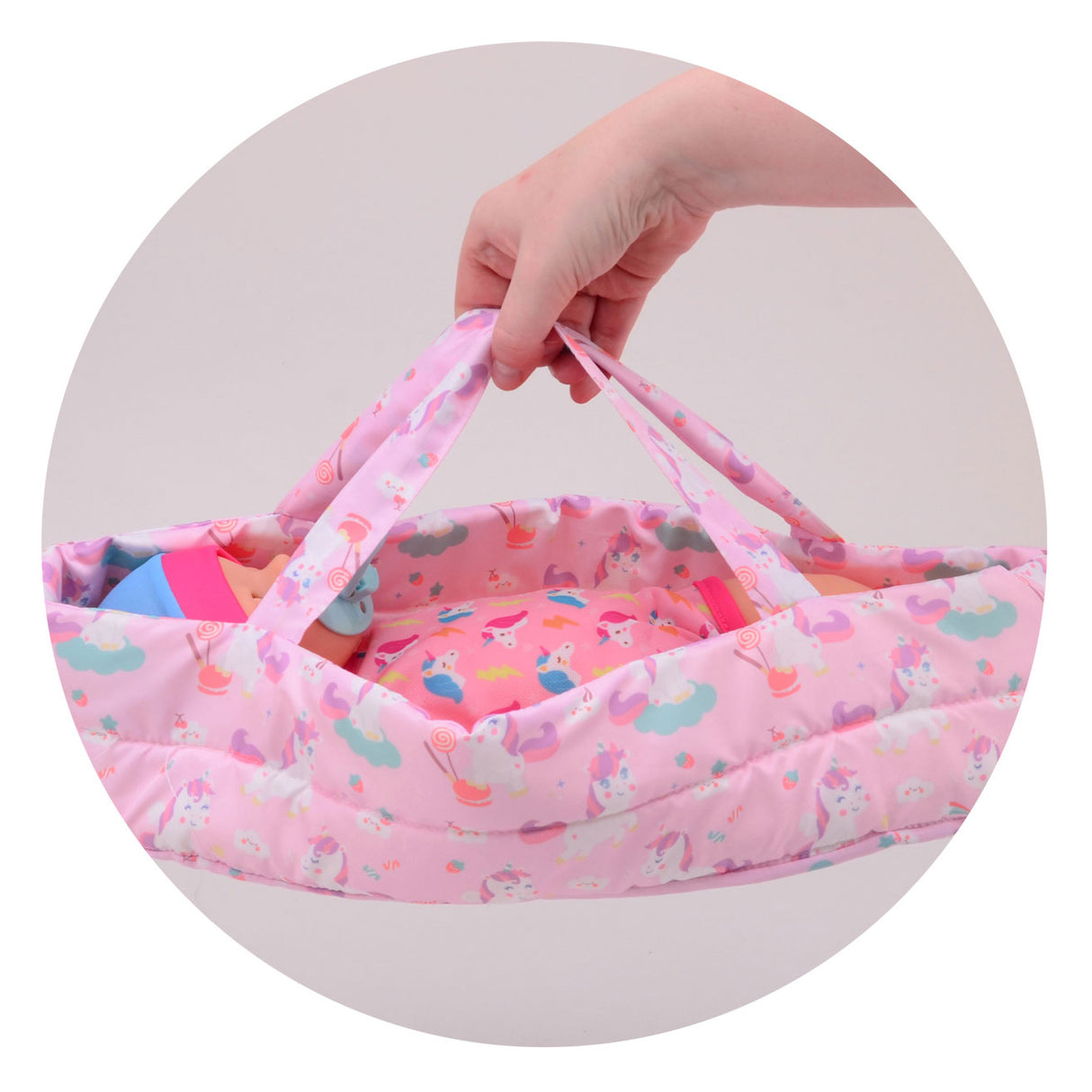 Baby Rose -Trinken Plas Babypop, 35 cm