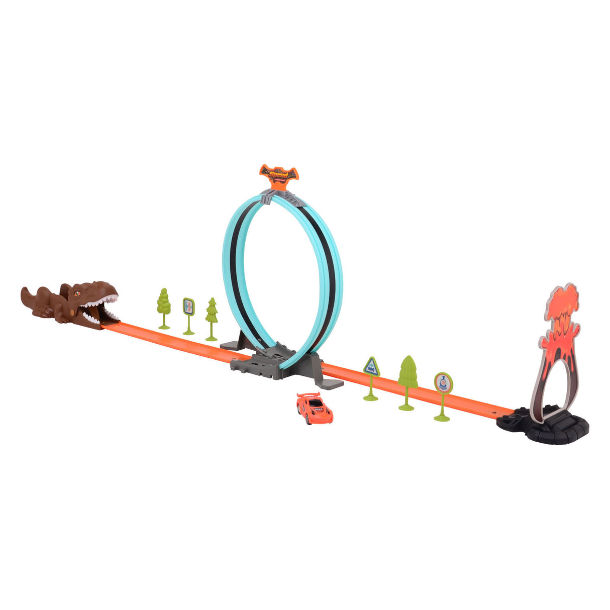 Curso de corrida de dino automático de lançamento Johtoy