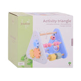 Joueco wooden activities triangle