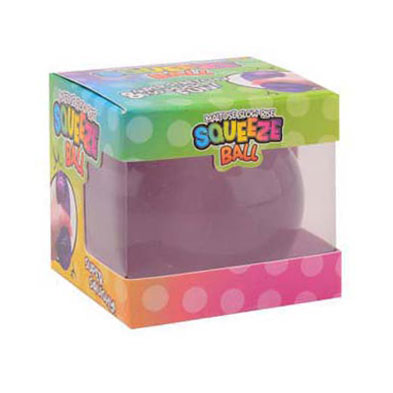 Johntoy poussant lentement la balle de compression, 7cm