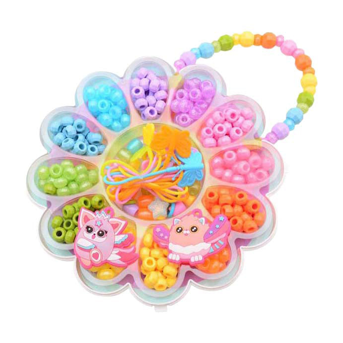 Johntoy glitter pets - perlesett i blomsterkasse