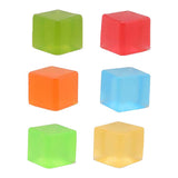 Johntoy anti stress squeeze kubussen, 12st.