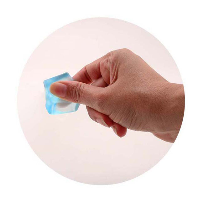 Johntoy anti stress squeeze kubussen, 12st.