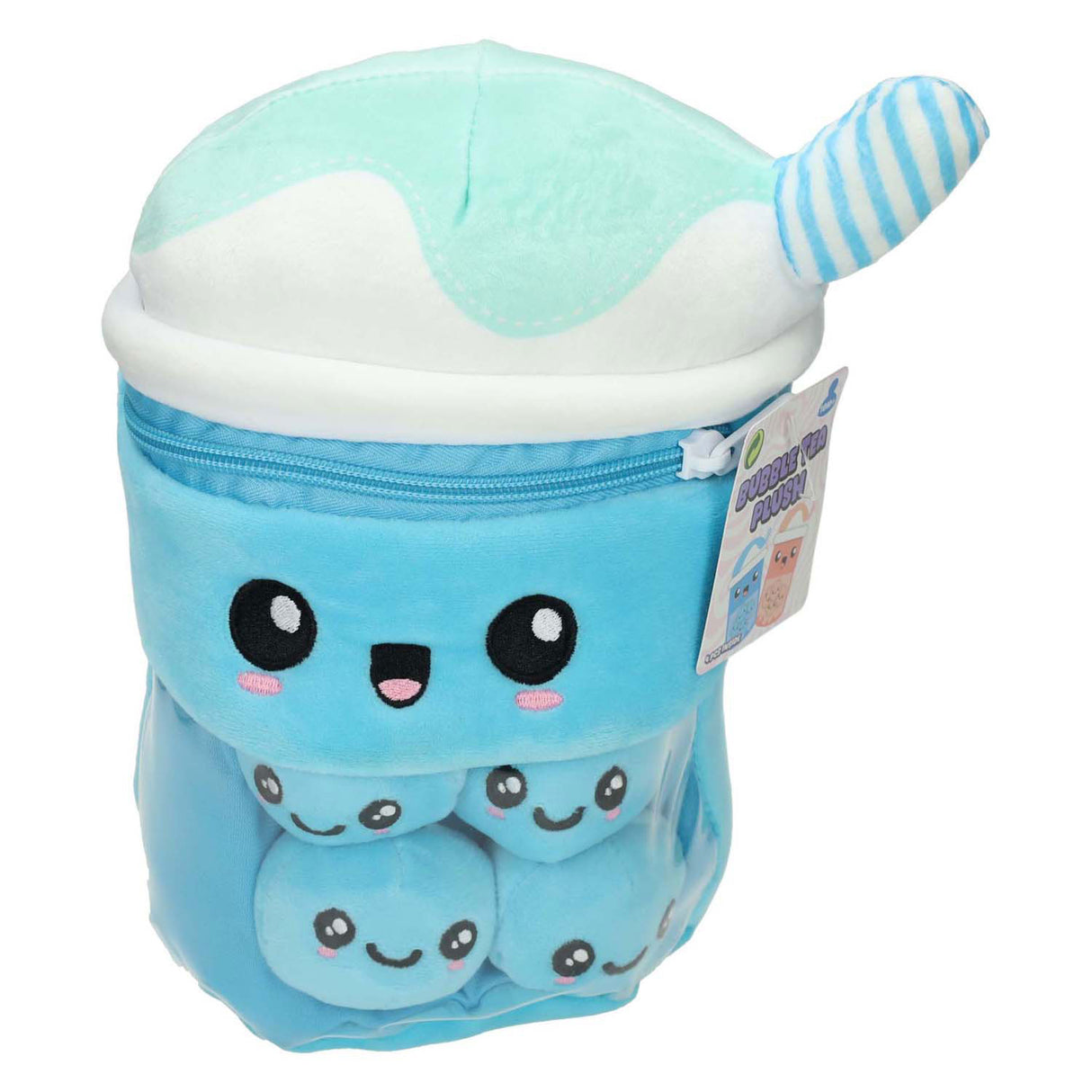 Johntoy plush and play bubble tea knuffel