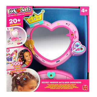 Jumbo funlockets geheime spiegel met haarglinsters