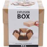 Creative Company Explosion Box Box Box Set Naturel