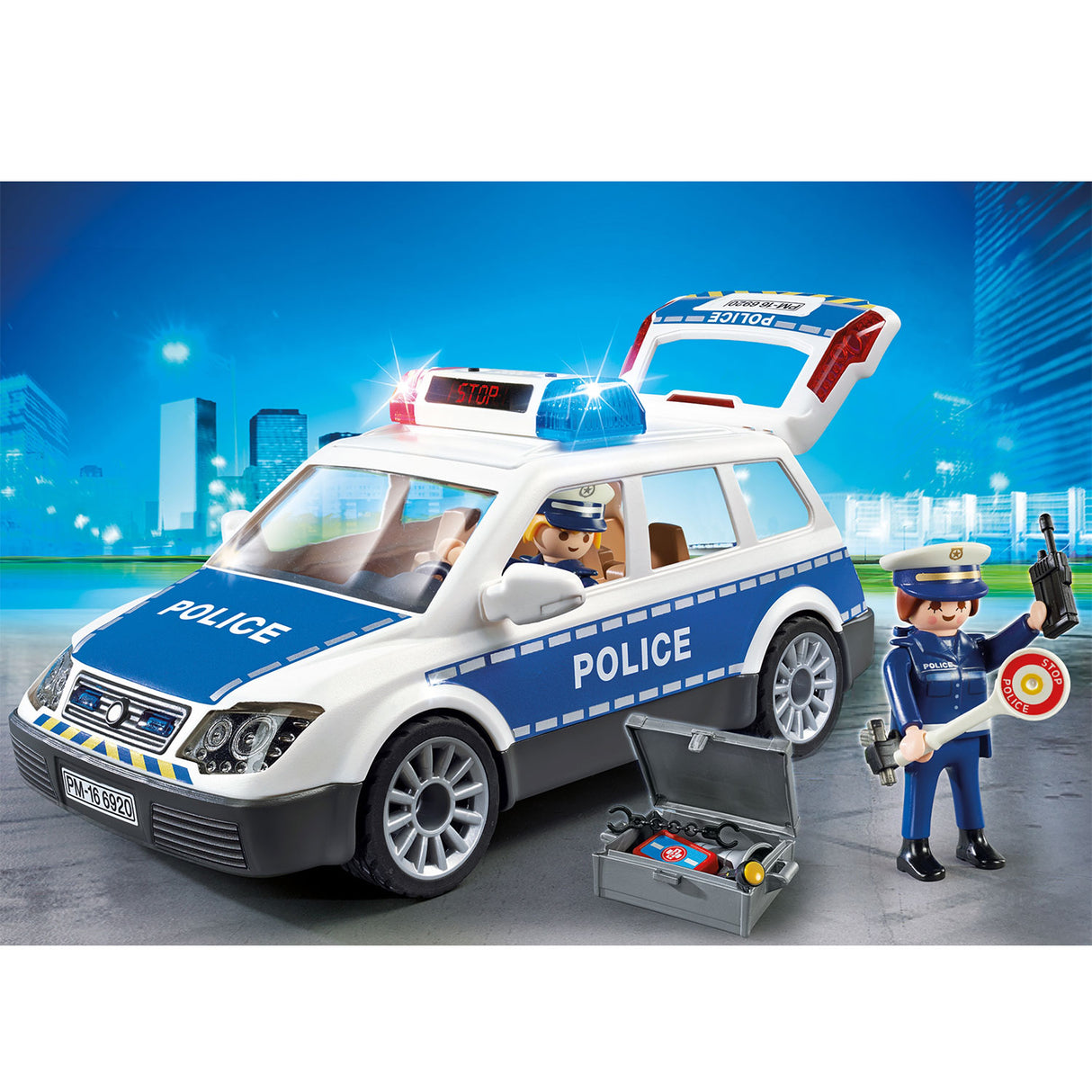 Playmobil City Action Police Patrouille with light and sound 6920