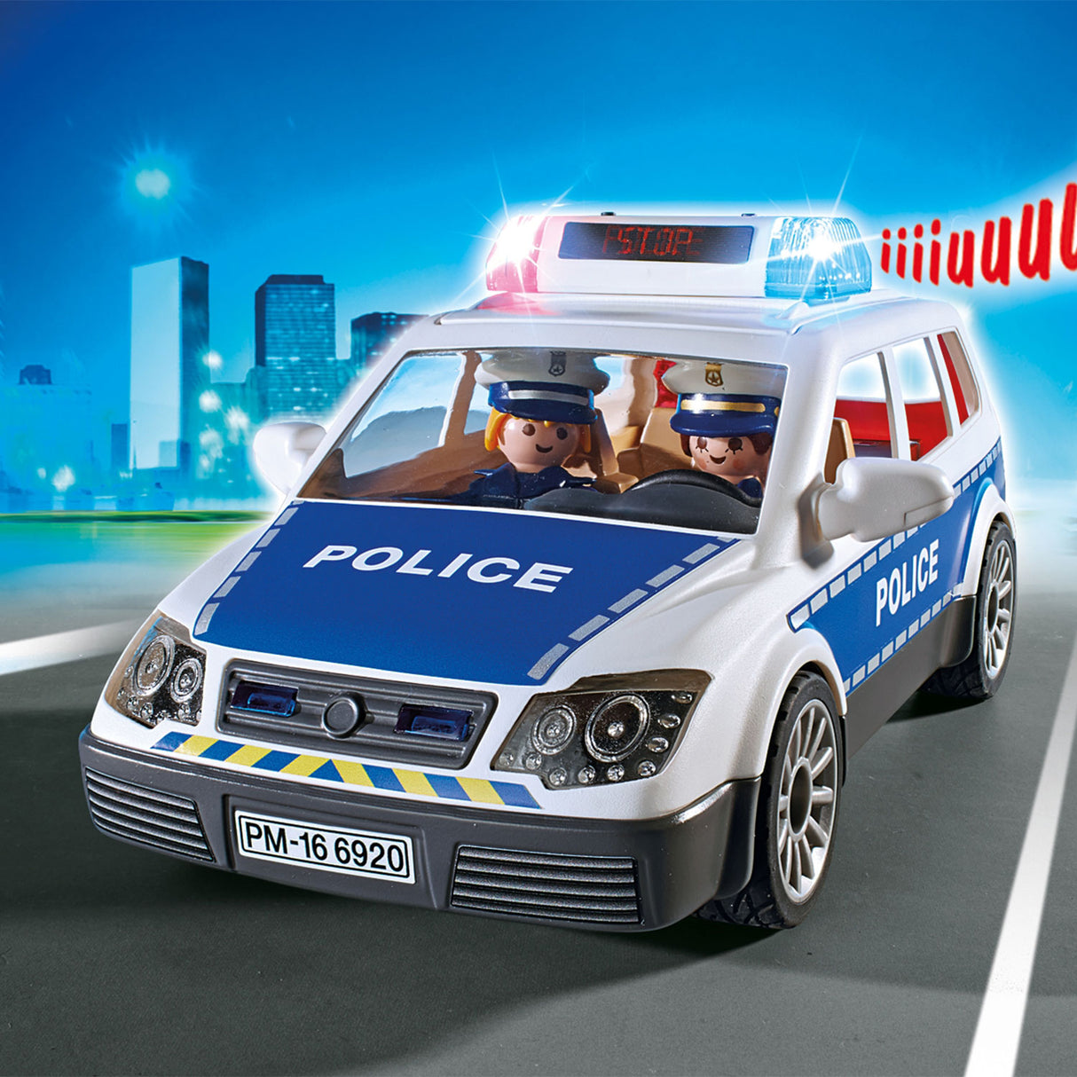 Playmobil City Action Police Patrouille with light and sound 6920