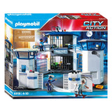 Delegacia de ação da cidade de Playmobil com a prisão 6919