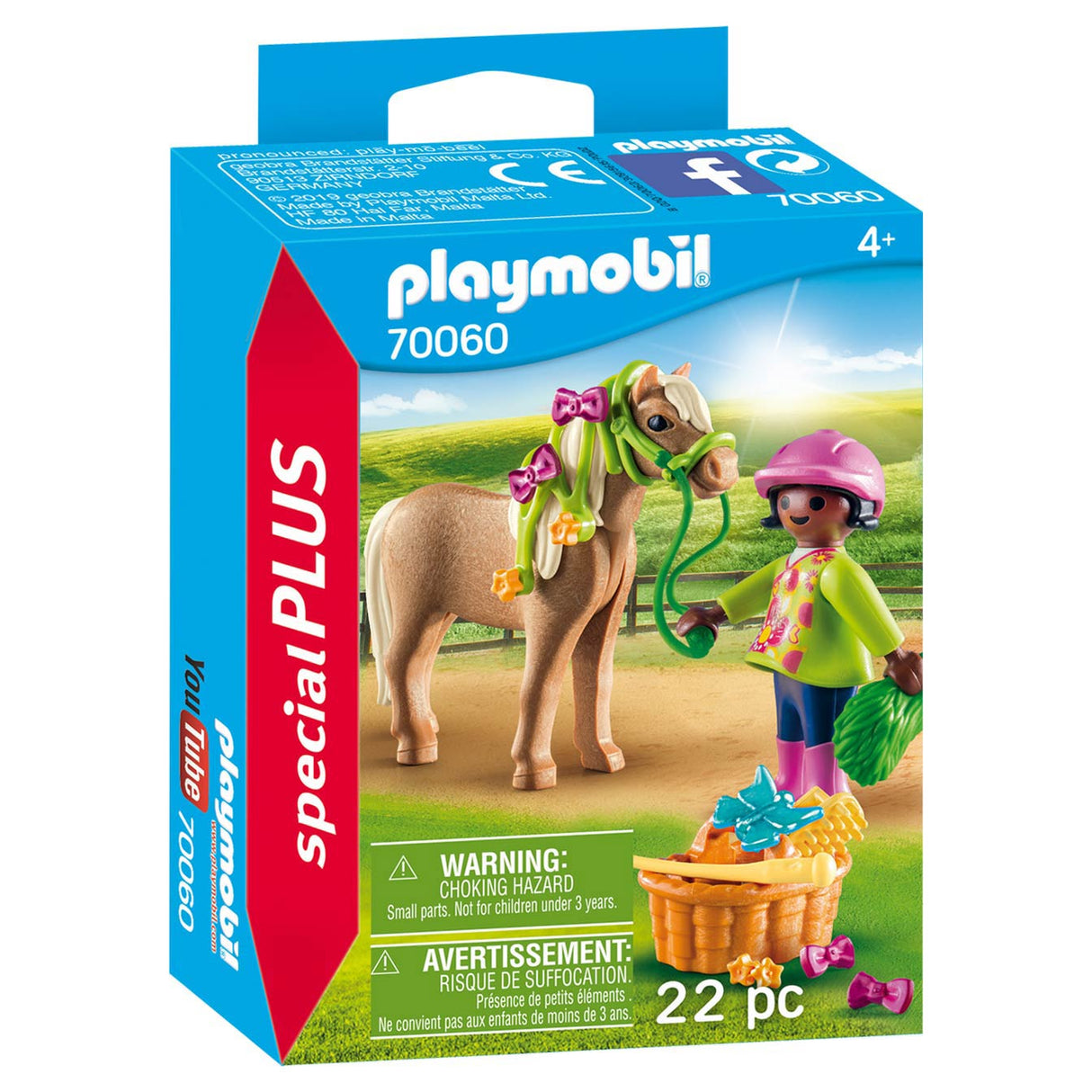 Playmobil 70060 lány póni