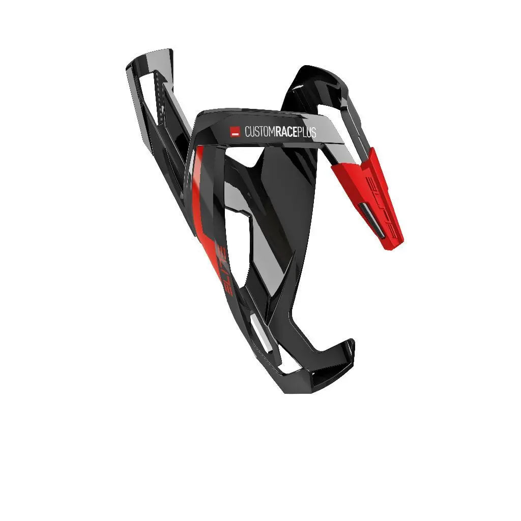 Elite bottle cage custom race plus mod. 16 bottle cage cu.race plus glossy bl. light red