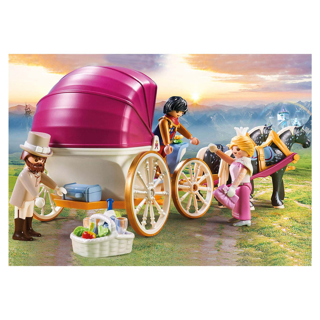 Playmobil Romantický trenér koně 70449