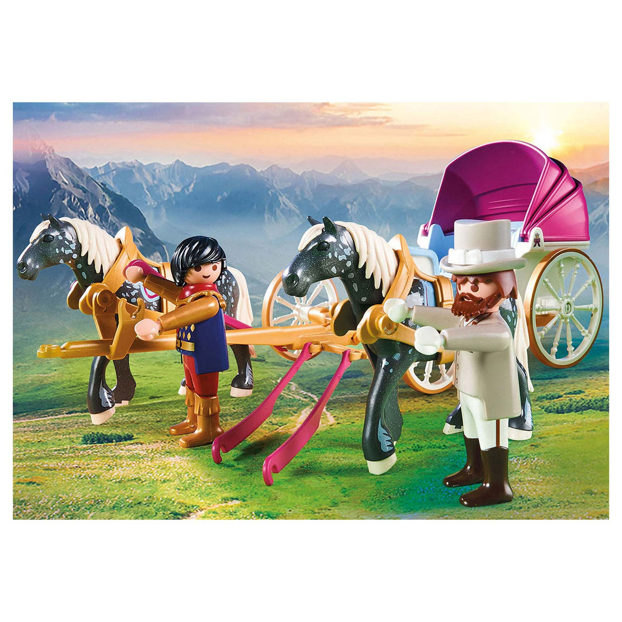 Playmobil Romantický trenér koně 70449