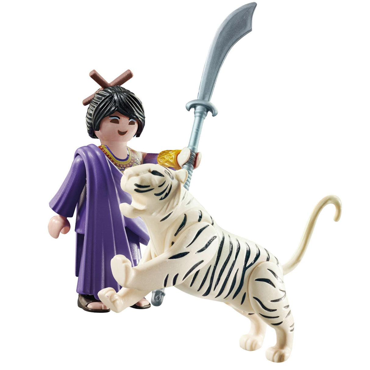 Speciali Playmobil Fighter asiatico con Tiger - 70382