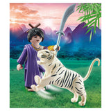Speciali Playmobil Fighter asiatico con Tiger - 70382