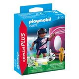 Playmobil Specials Football Player with Goal Wall 70875