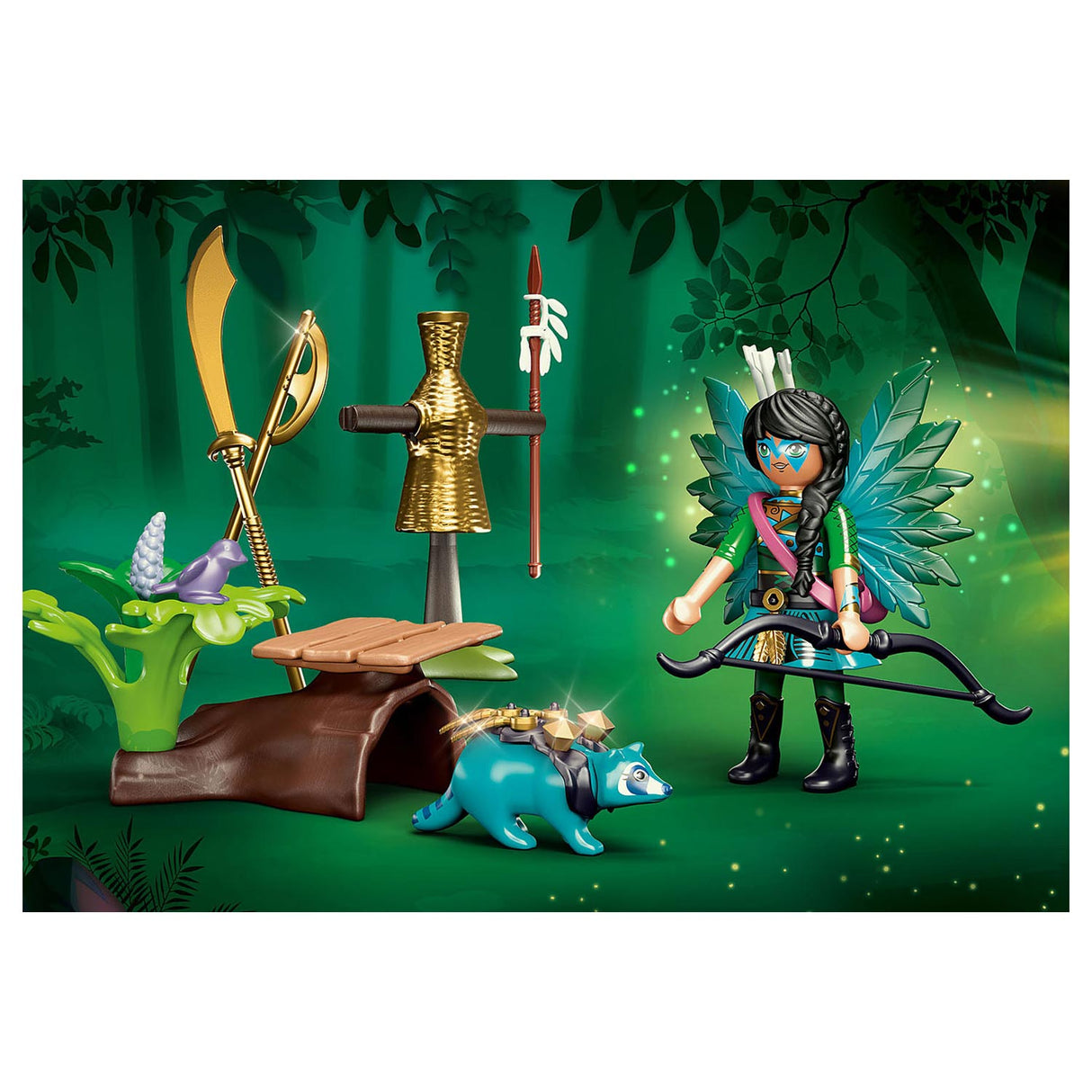 Playmobil Ayuma Starterset Knight Fairy met Wasbeer 70905