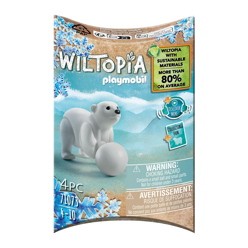 Playmobil Wiltopia bébé ours polaire - 71073