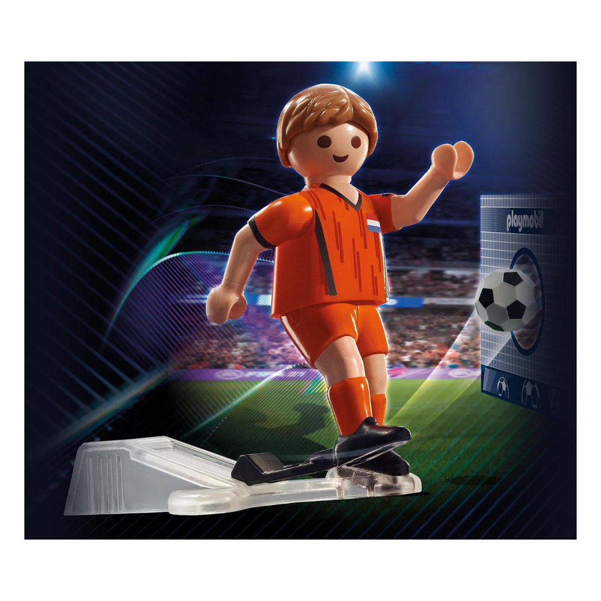 Playmobil sports action voetballer nederland - 71130