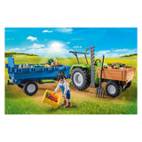 Country Tractor Playmobil s přívěsem 71249