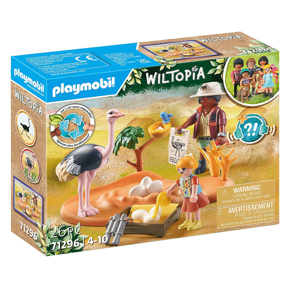 Playmobil Wiltopia látogató Papa Strucc 71296