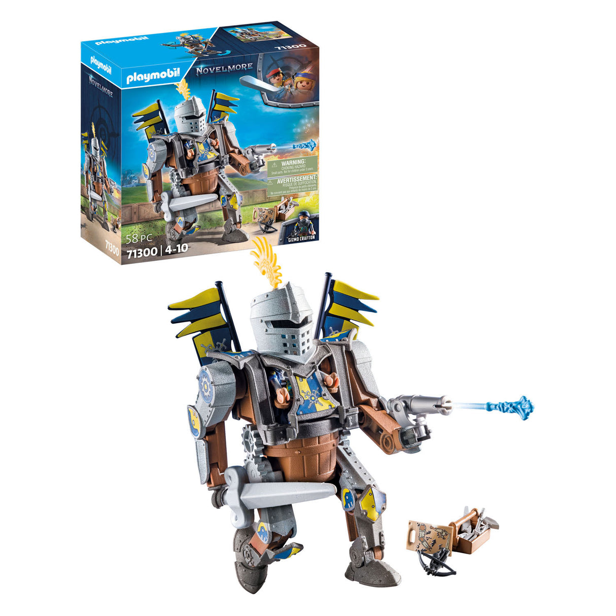 Playmobil Novelmore combat robot 71300