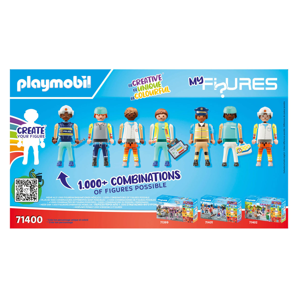 Playmobil City Action My Figurs: Mentő misszió 71400