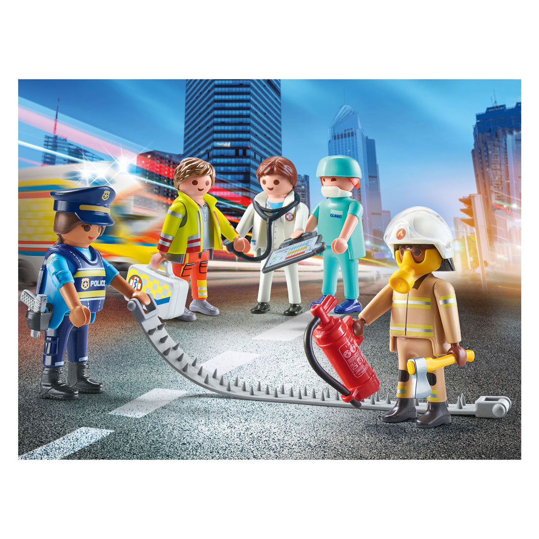 Playmobil City Action My Figurs: Mentő misszió 71400