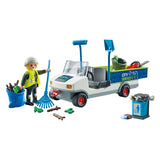 PlayMobil Stad Action elektresch Stroossmaschinn - 714333