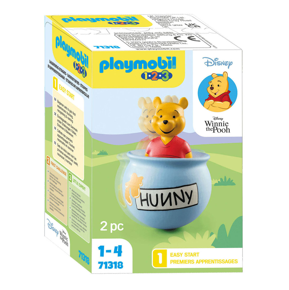 PlayMobil 1.2.3. A Micimackó Honingpot 71318