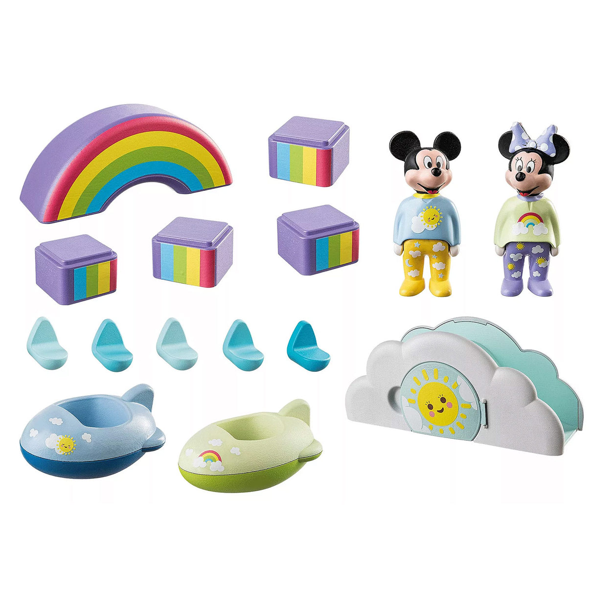 Playmobil 1.2.3. Mickey Mouse Cloud House 71319