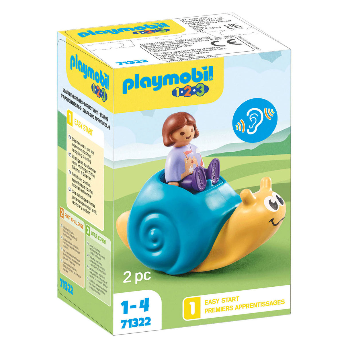 PlayMobil 1.2.3. Lengő csiga 71322