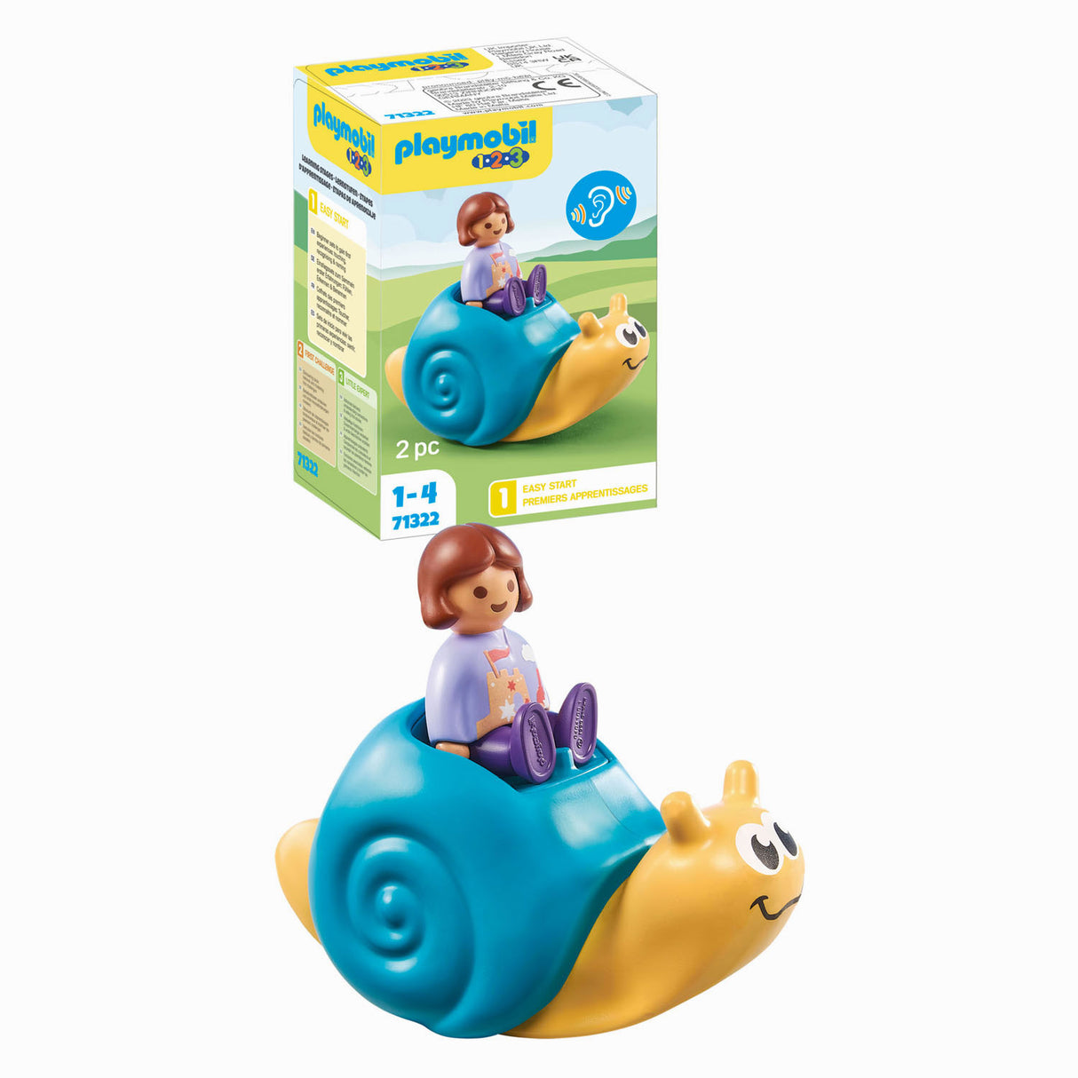 PlayMobil 1.2.3. Lengő csiga 71322