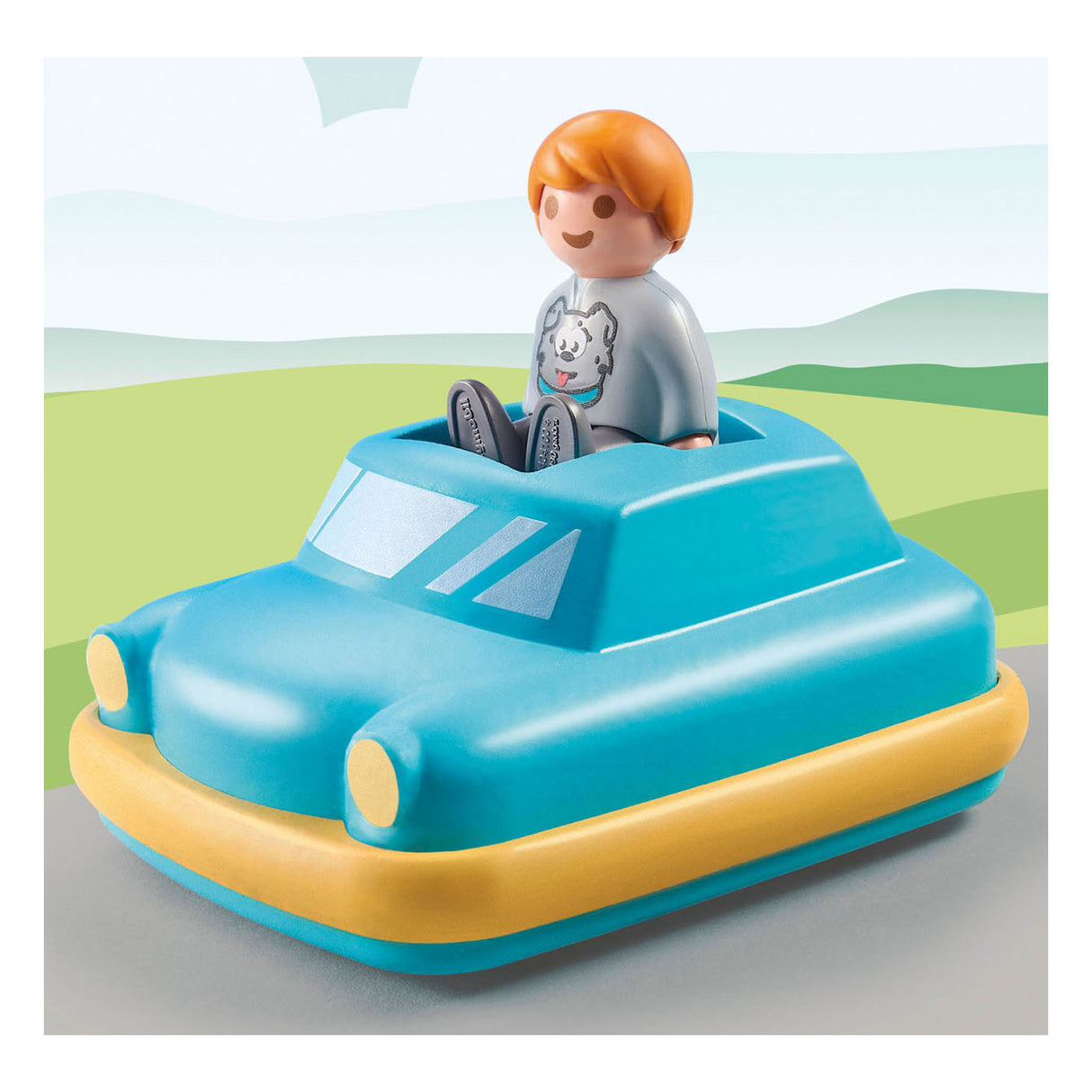 PlayMobil 1.2.3. Gyermekautó 71323