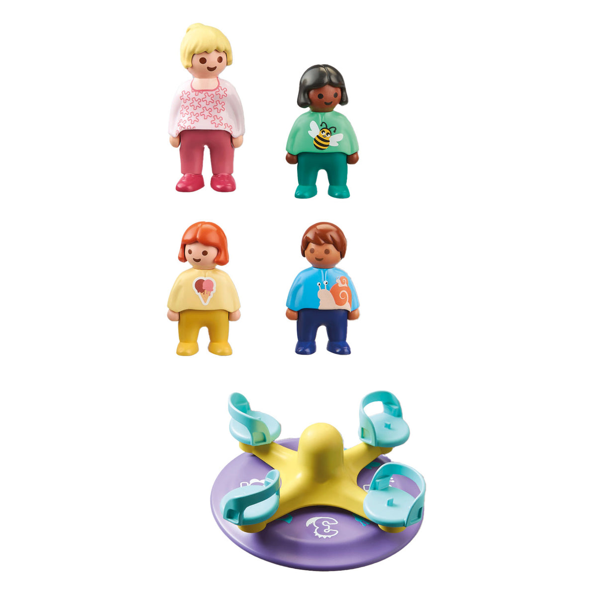 PlayMobil 1.2.3. Gyermekkarrózár 71324