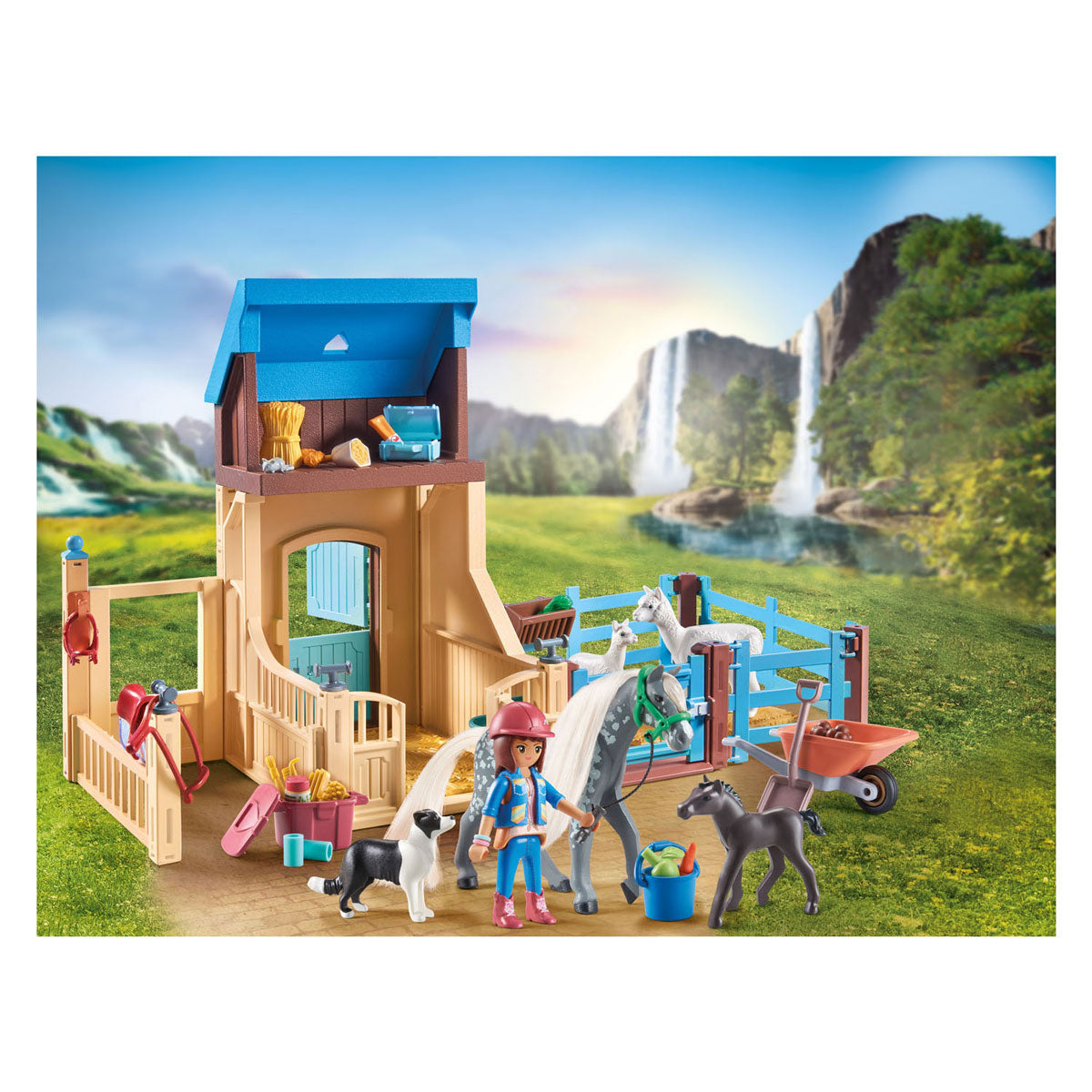 Playmobil Horses of Waterfall Amelia a Whisper Speelset 71353