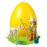 Playmobil Animal Caretaker s alpaky ve vajíčce - 4944