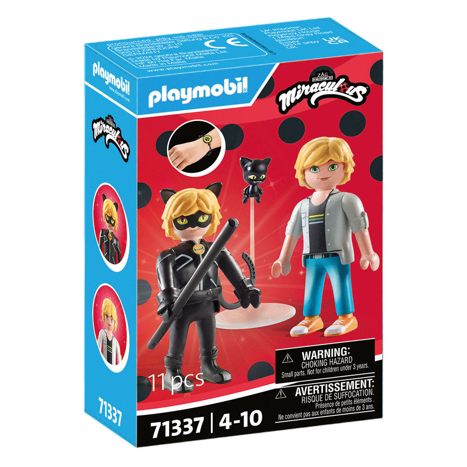 Playmobil miracoloso miracoloso: Adrien Cat Noir - 71337