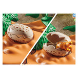 Playmobil Dinos Stegosaurusnest with egg thief 71526