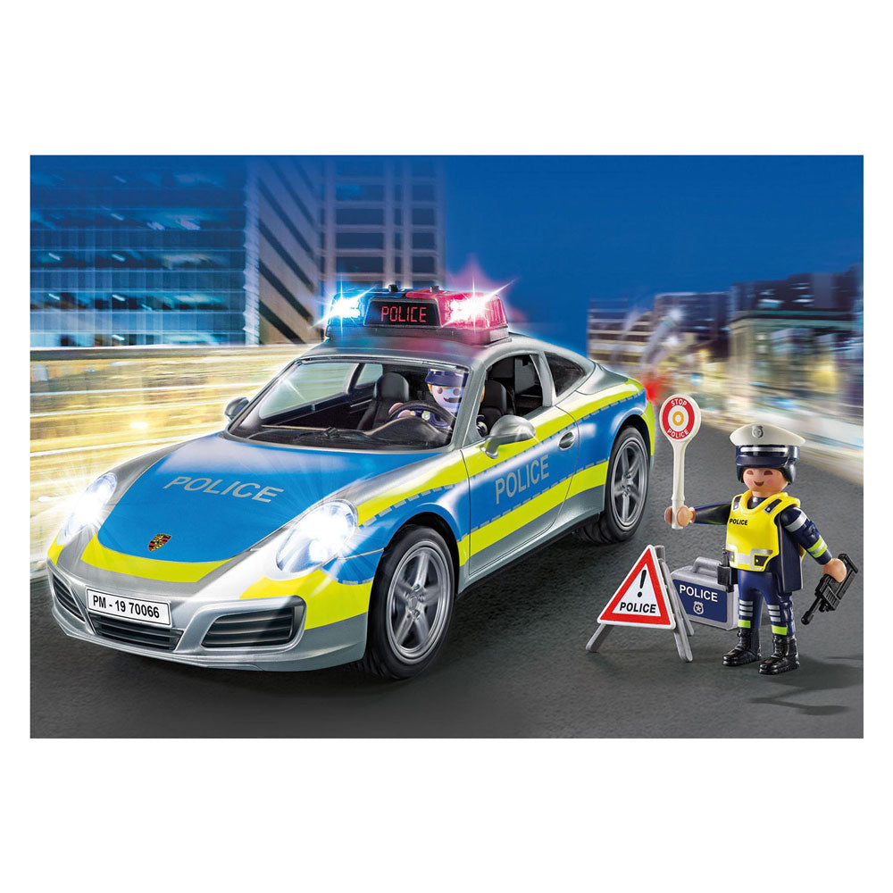 Playmobil Playmobil Porsche 911 4S Police White 70066