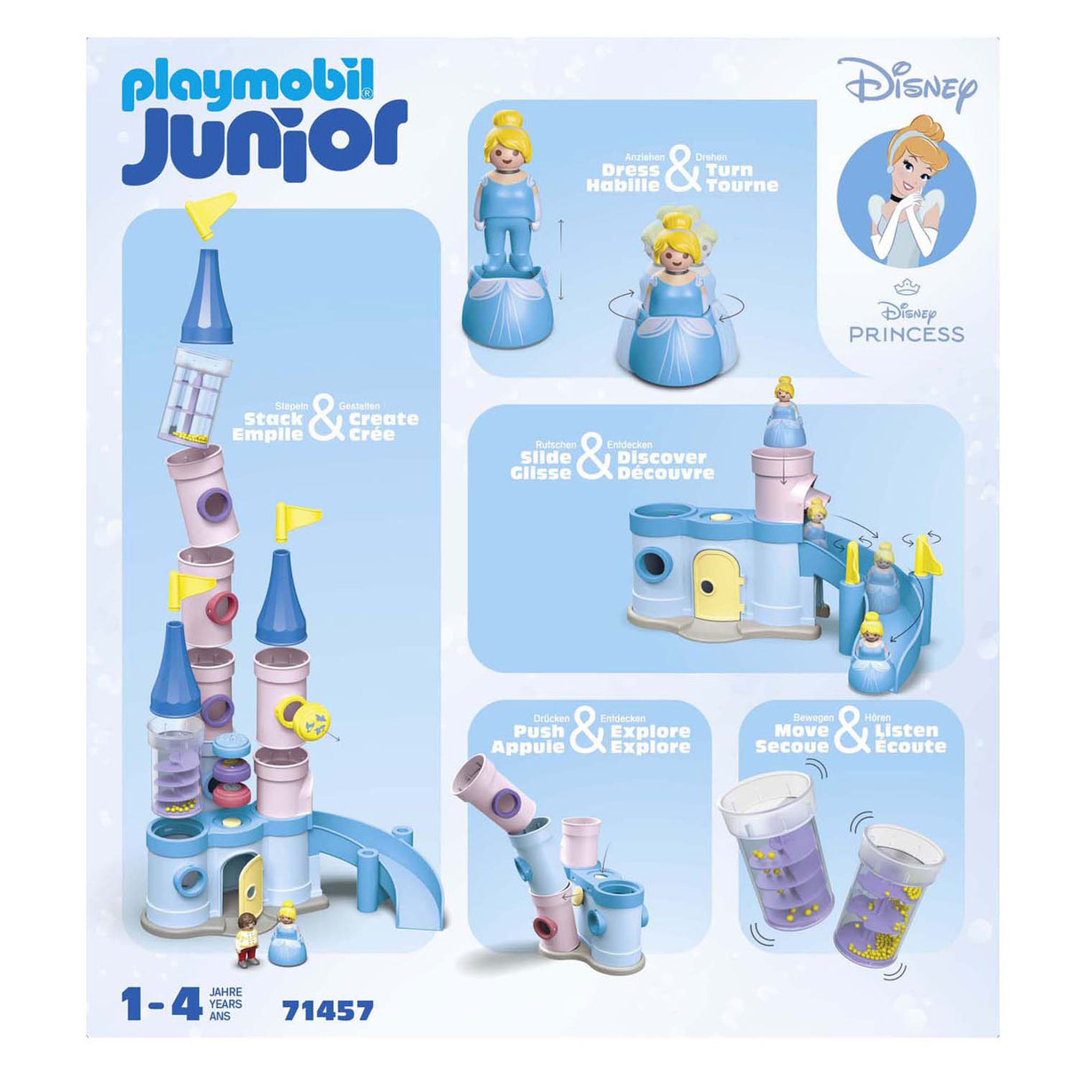 Playmobil Junior Disney Popelka hrad - 71457