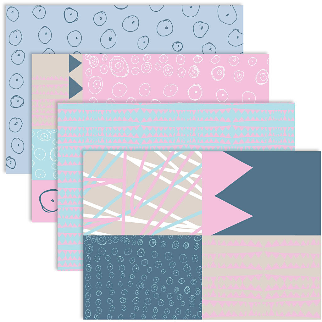Vivi gade decoupage paper, sheet 25x35 cm, 17 gr, 4x2 sheets 1 box