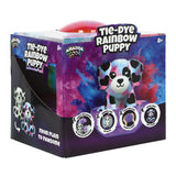 Amazing cool tie-dye rainbow puppy