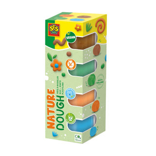 A SES jól érzi magát agyag - természet (4x90gr)