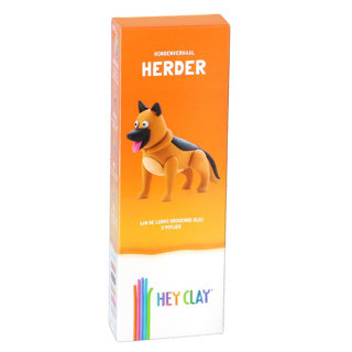 Hey clay dog ​​figure 5 colors 6 assorted