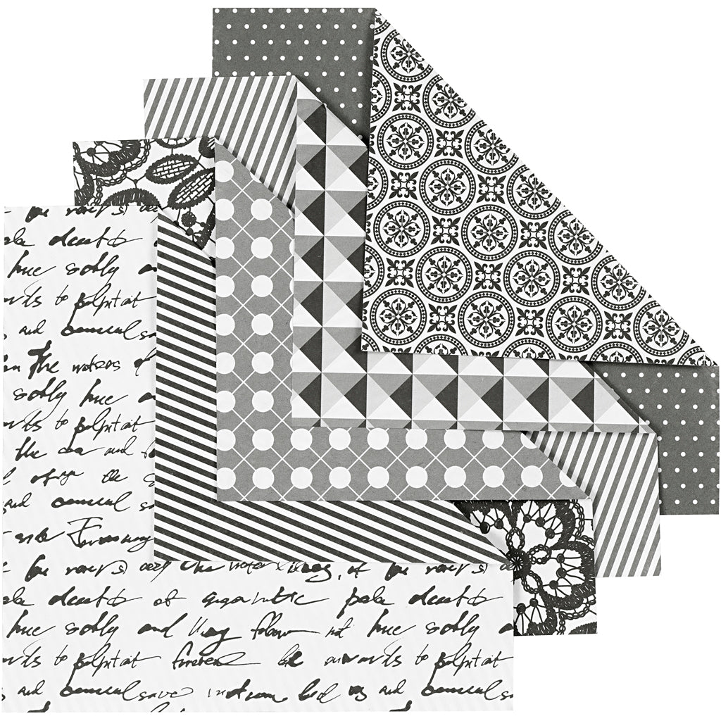 Vivi gade origamipapier, afm 15x15 cm, 80 gr, 50 div vellen 1 doos