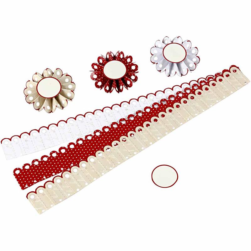 Vivi gade rosettes, d 8 cm, 160 gr, 6 pieces 1 box